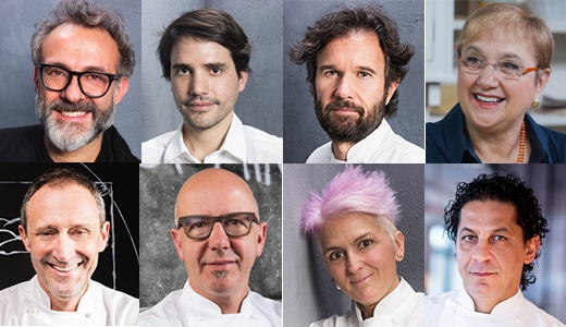 The chefs protagonists of Identità New York 2018
