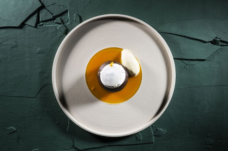 Uno dei dessert realizzati (partendo da una base c