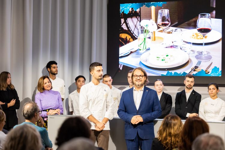 Edoardo Traverso e Andrea Polini, rispettivamente chef e restaurant manager di Identità Golose Milano