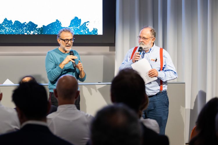 Massimo Bottura e Paolo Marchi