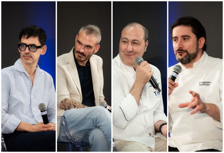 Da sinistra, Federico Lorefice, Roberto Di Pinto, Vincenzo Tiri e Marco Pedron