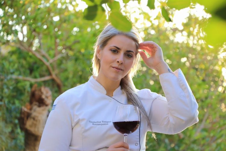 Constadina Voulgari Kontesopoulou, chef at restau