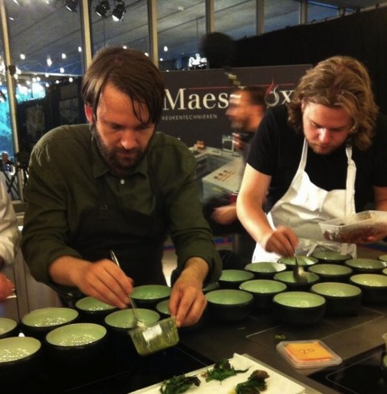 A NORDIC TANDEM. René Redzepi and Magnus Nilsson (photo by Maria Canabal)