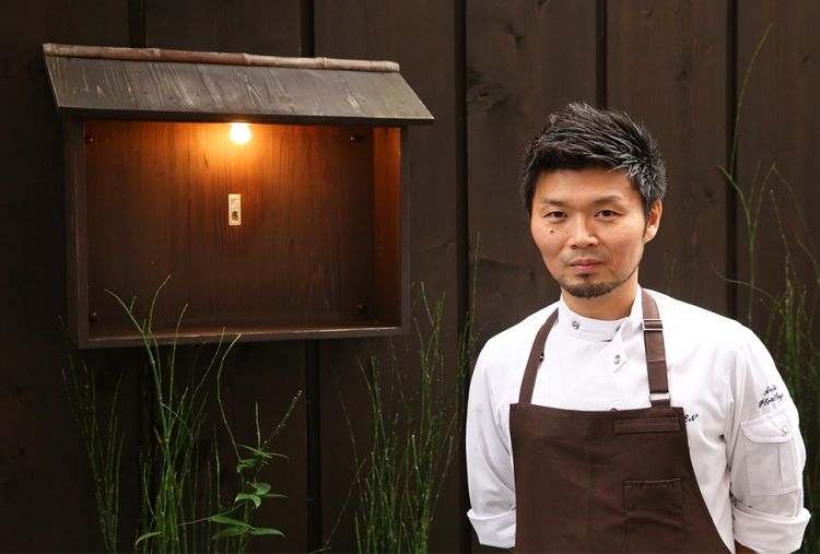 Lo chef-patron Zaiyu Hasegawa

