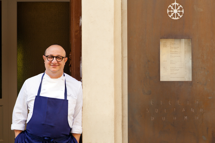 Ciccio Sultano, chef at restaurant Duomo in Ragu