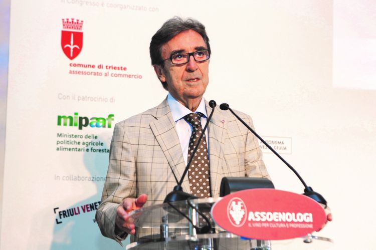 Riccardo Cotarella, presidente di Assoenologi, ha 