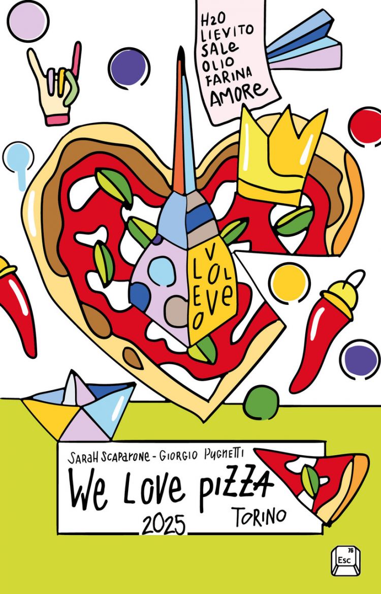 La copertina di We Love Pizza Torino