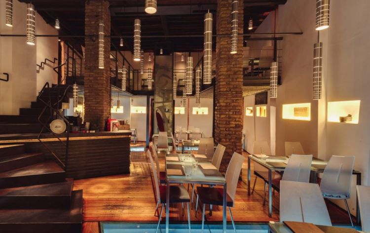 La sala del Glass Hostaria