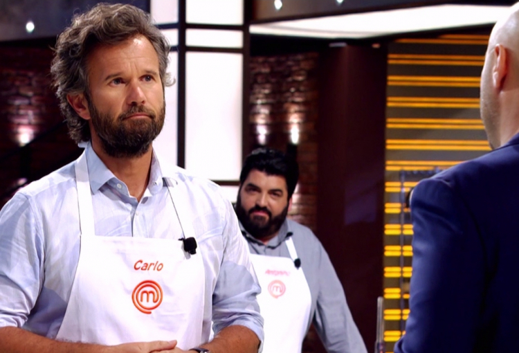 Carlo Cracco e Antonino Cannavacciuolo a Masterchef