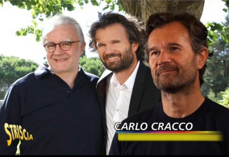 Carlo Cracco ieri e oggi in posa con Alain Ducasse, icona della ristorazione francese
