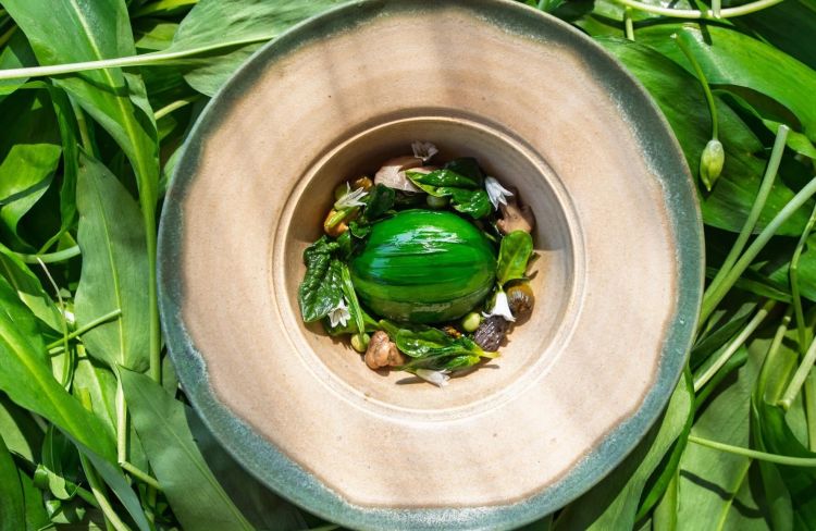 Uno dei piatti del ristorante Cracco Portofino