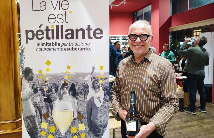 Il vicepresidente de L’Union des producteurs et des Elaborateurs de Crémant de Bourgogne, Philippe Chautard
