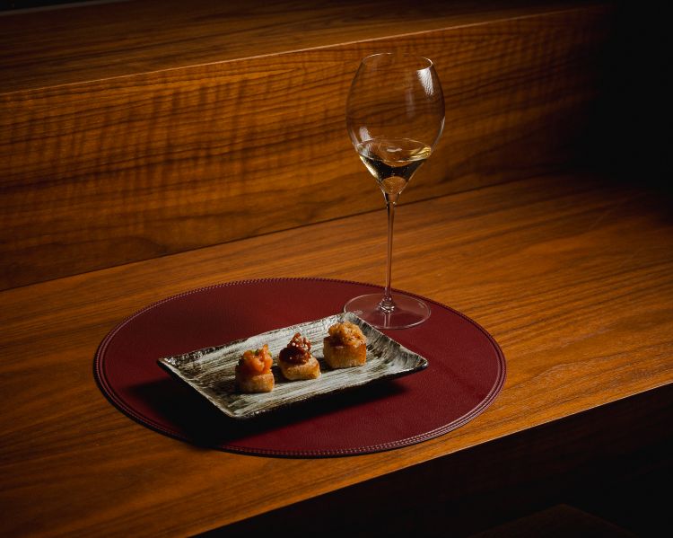 Crispy sushi di salmone, tonno e ricciola
