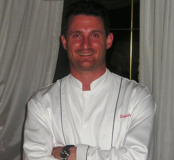 Il cuoco Cristian Bertol