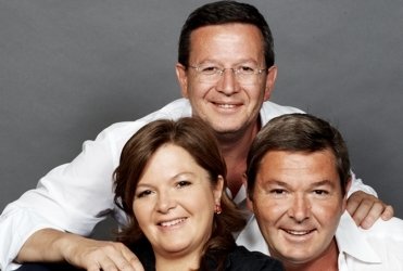 Foto di famiglia con Cristina, Arturo e Paolo Zili
