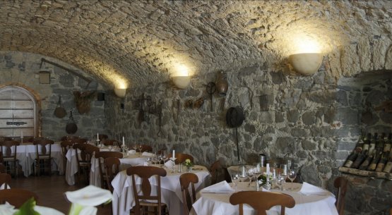 La sala dell'Antico Crotto