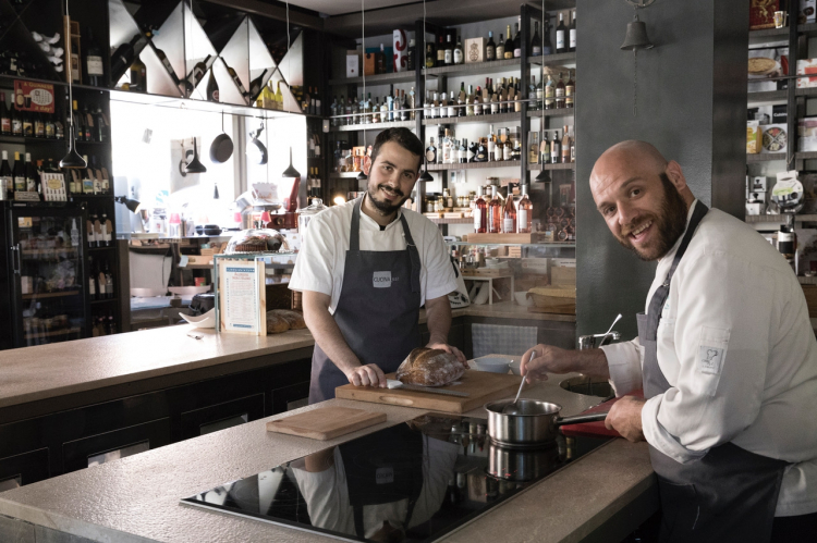 Gli chef di Cucina.eat: Mauro Ladu e Francesco Vitale
