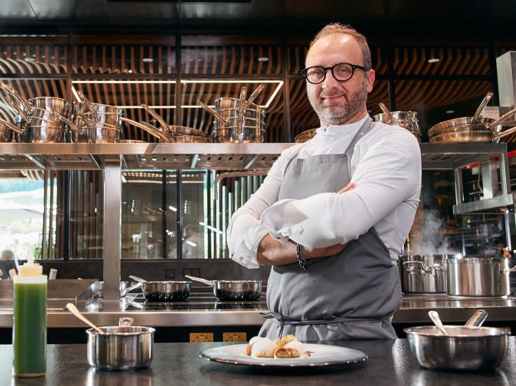Lo chef Michele Iaconeta, pugliese del Gargano: pr
