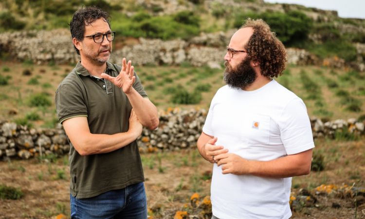 Gabriele Lasagni, a sinistra, e Pasquale Bonsignore fotografati da Viola Damiani