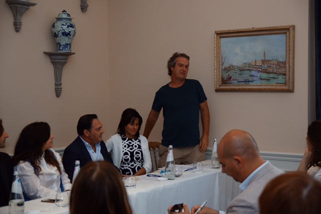 Da destra Bibi Graetz, Barbara Sandrone, Carmelo Bonetta, Adriana Melissano