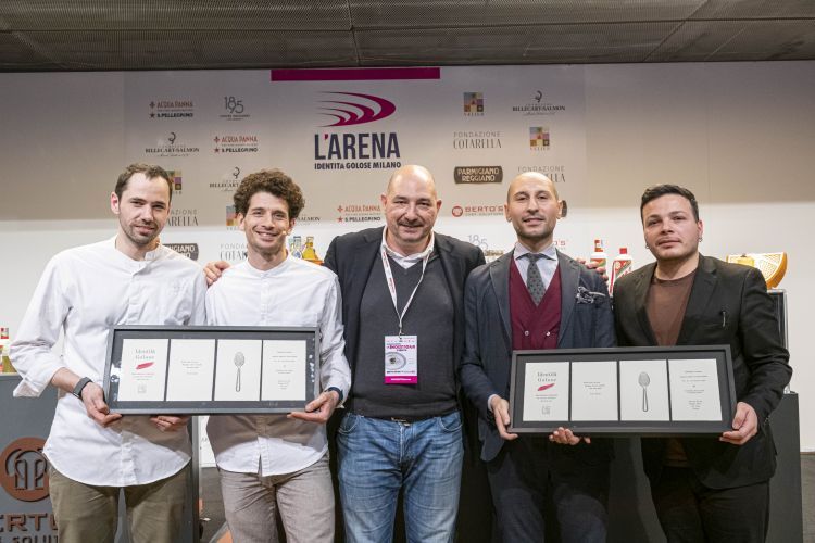 Da sinistra a destra, Alessandro Berlanda, Andrea Rosselli, il moderatore Luca Torretta, Francesco Cione e Sossio Del Prete