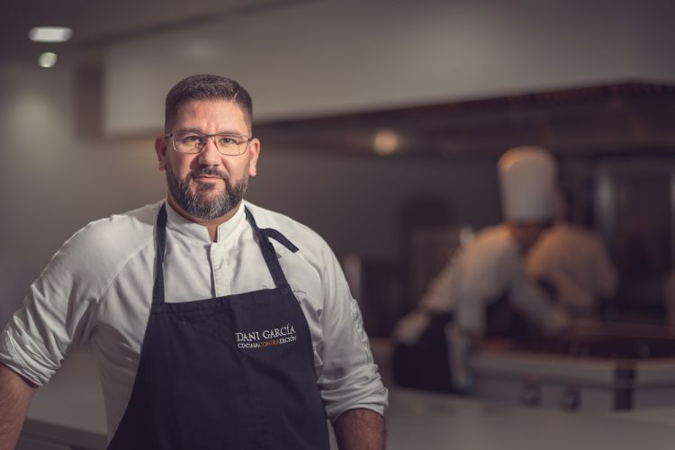 Dani García, chef of the restaurant bearing his n