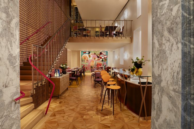 Il l ristorante DaV by Da Vittorio Louis Vuitton