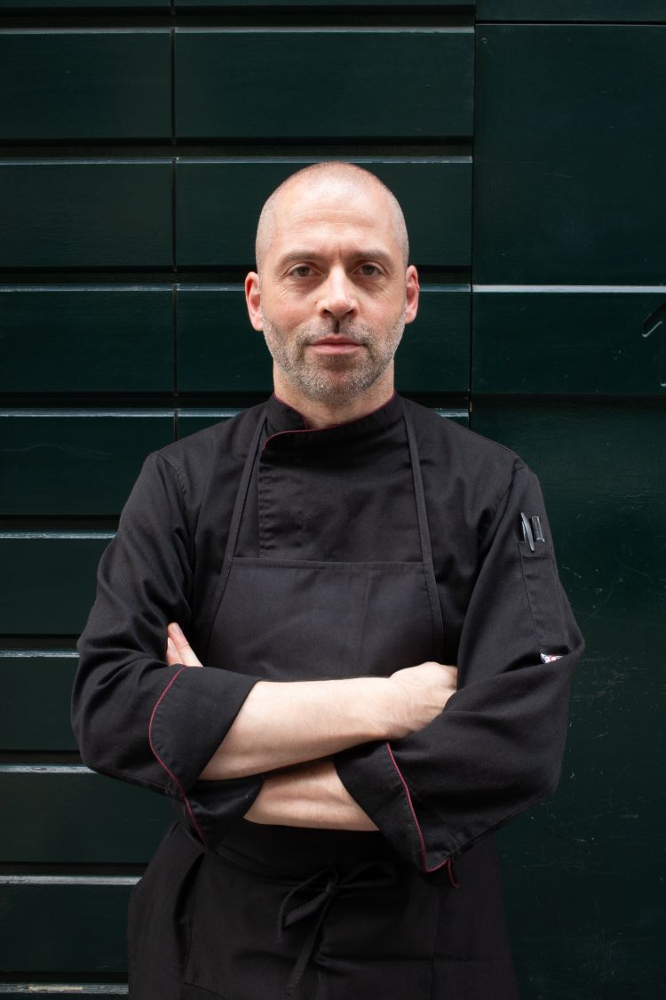 Lo chef Davide Lorenzi
