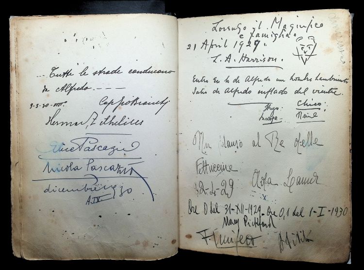 La dedica di Mary Pickford