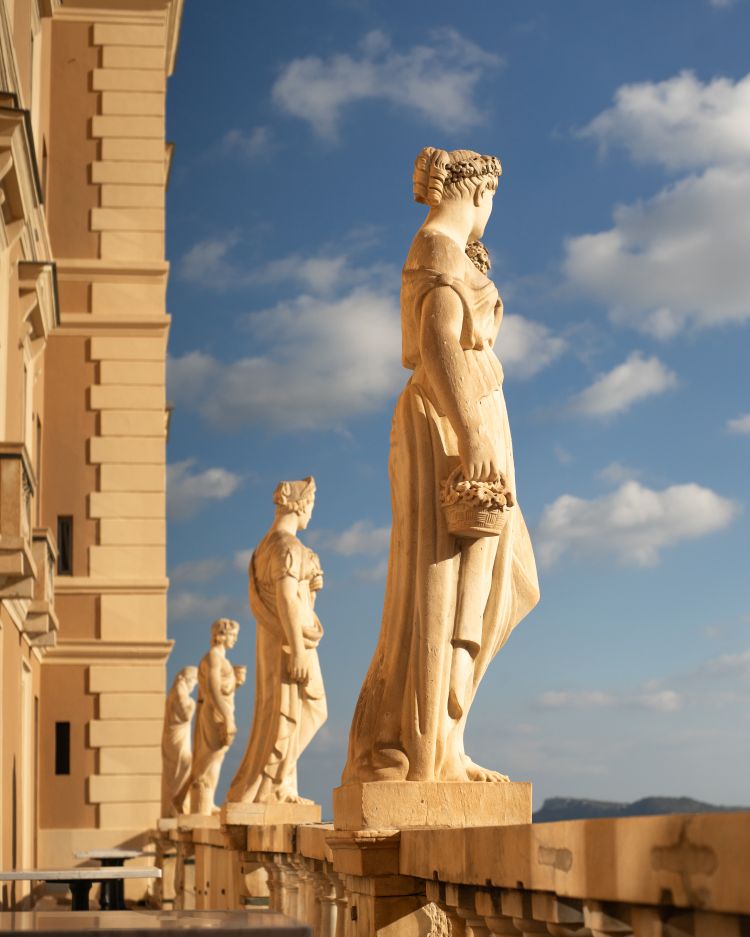 Palazzo Boyl, la terrazza de Gli Uffici