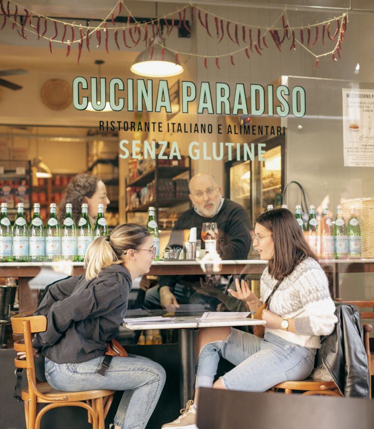Di Cucina Paradiso esiste anche la versione completamente senza glutine, primo ristorante italiano 100% gluten free in Sud America
