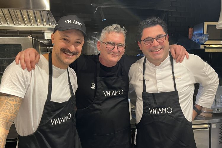 Diego Rossi, Fabio Cardilio e Salvatore Bianco