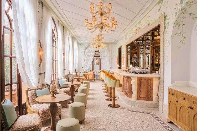 Il Baratta Sedici bar dello Splendido, A Belmond Hotel, Portofino, appena insignito delle Due Chiave Michelin
