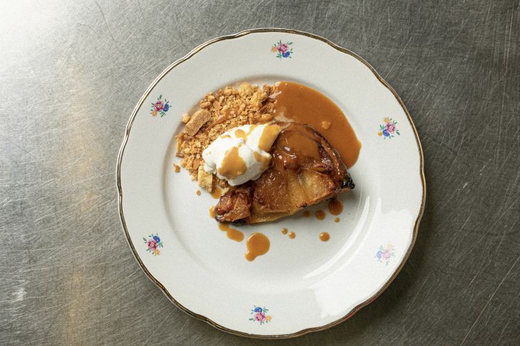 Uno dei dessert di L'Acqua Bulle