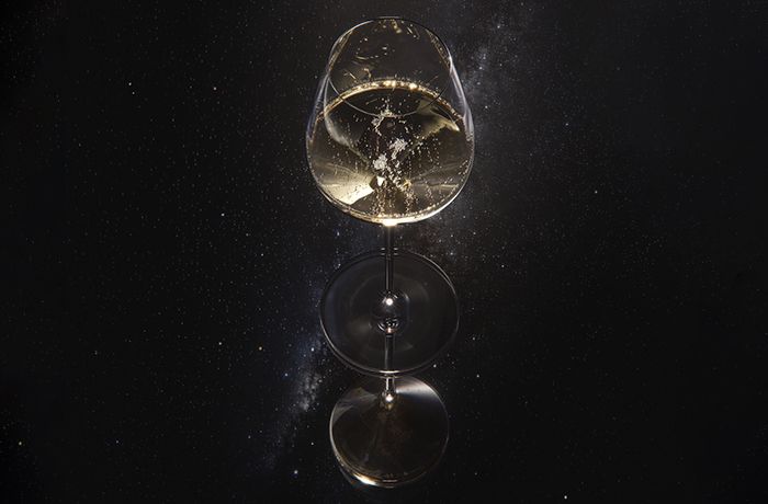 Dom Pérignon Rosé Vintage 2010 al calice
