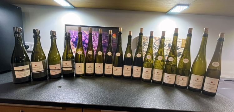 I vini degustati al Domaine Gruss