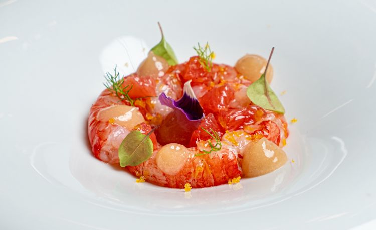 Tre piatti dal menu Mare: