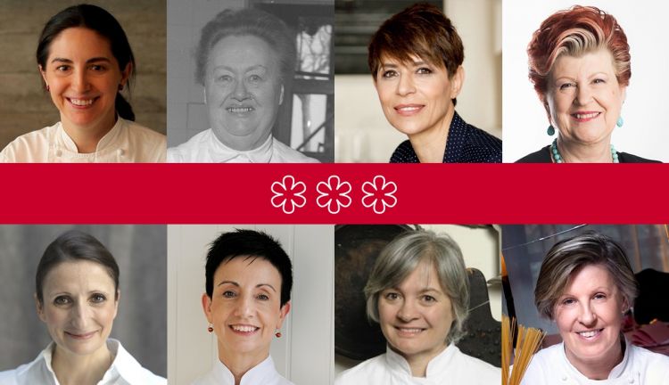 The female chefs with three stars, in chronologica