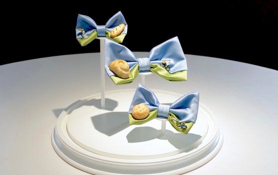 Art representing food: Tanio Liotta’s bow ties a