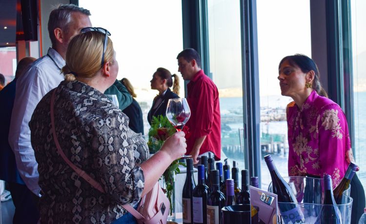 Il walk around tasting
