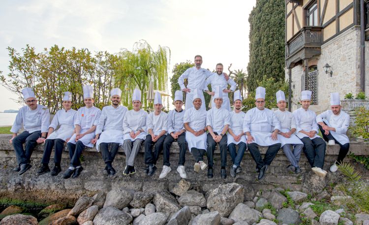 La brigata dei ristoranti del Grand Hotel Fasano d