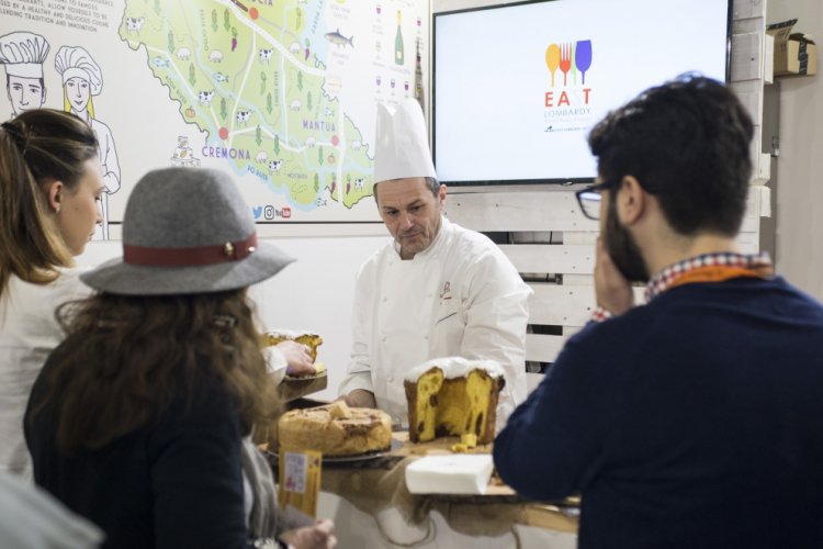 Lo stand East Lombardy a Identità Milano 2017
