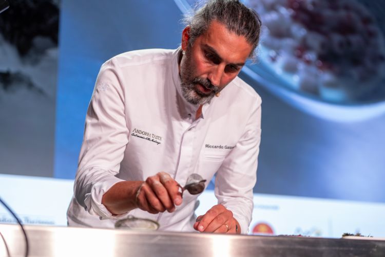 Riccardo Gaspari, chef del SanBrite a Cortina, os