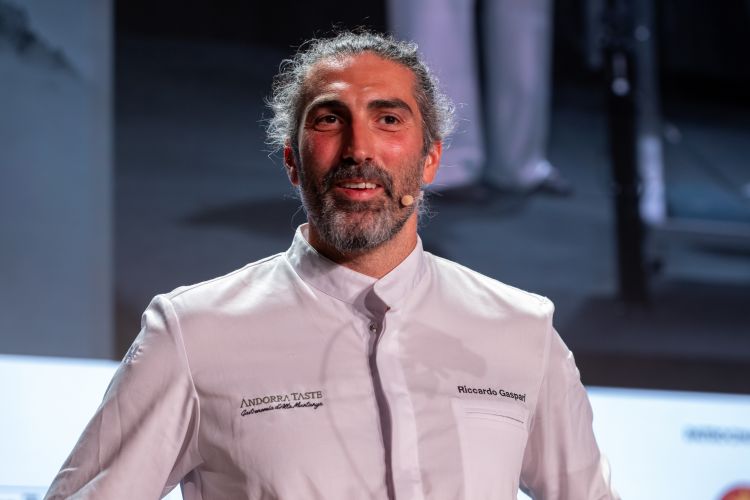 Riccardo Gaspari ha parlato della sua idea di cucina di montagna