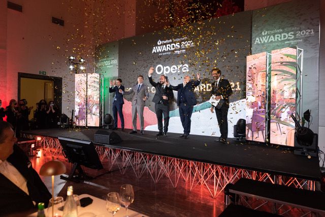 La cerimonia di premiazione del TheFork Restaurants Awards 2021
