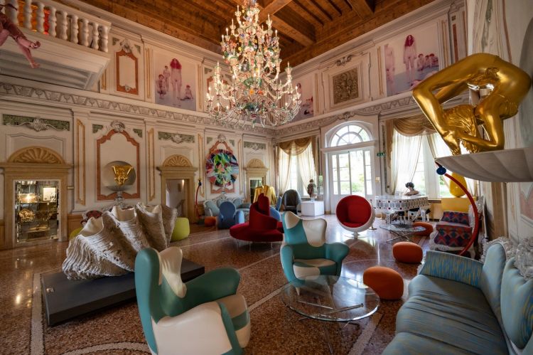 Gli interni del Byblos Art Hotel Villa Amistà in Valpolicella
