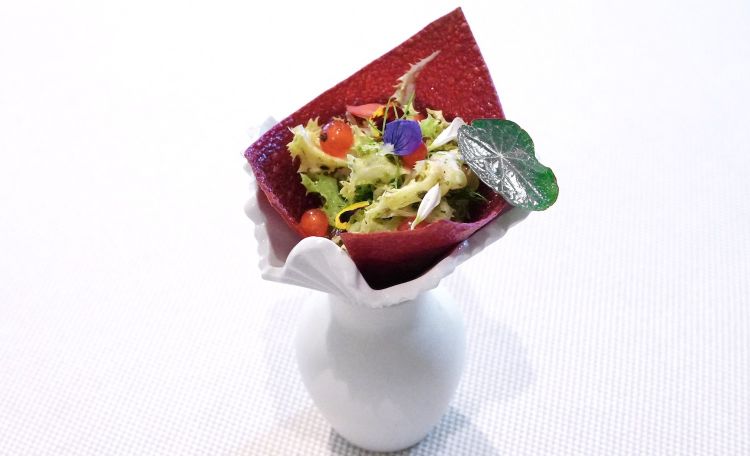 I "bouquet vegetali" del piatto precedente
