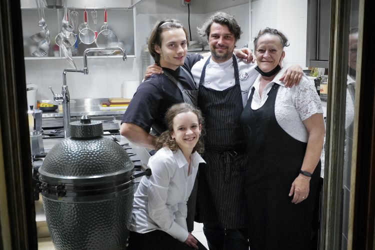 Il (piccolo) staff della Locanda de Banchieri a Fo