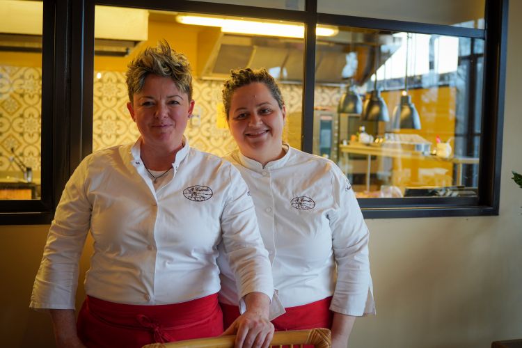 Maria Probst e Assunta Pandolfi, le due chef al ti
