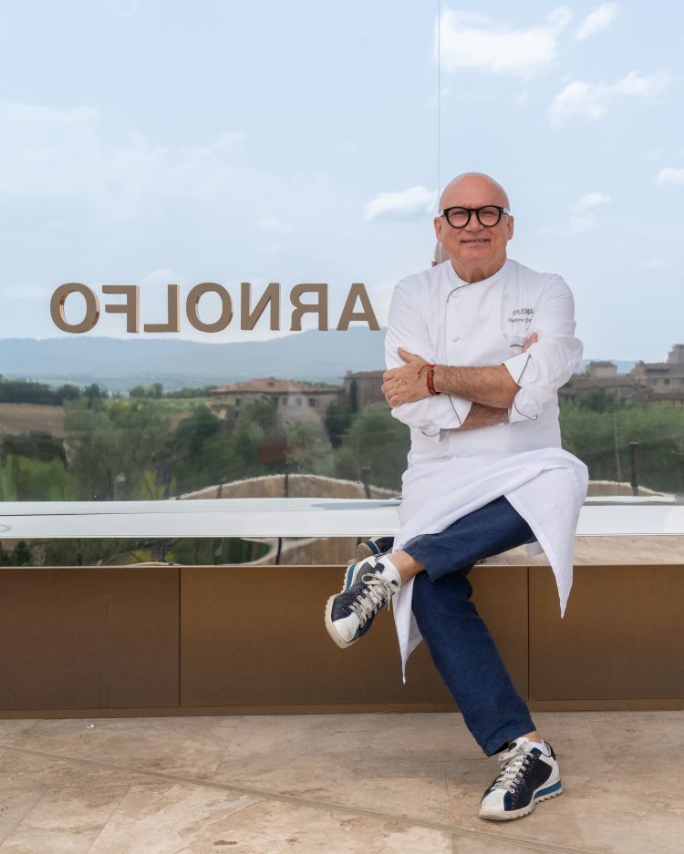 Lo chef Gaetano Trovato
